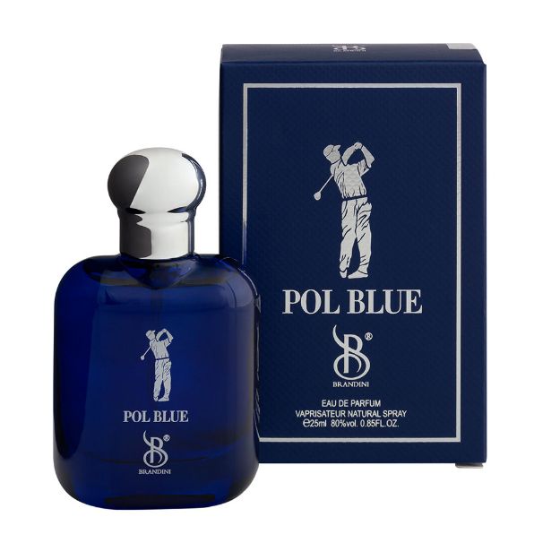 عطر جیبی مردانه برندینی مدل Pol Blue حجم 25 میلی لیتر - Brandini Eau De Parfum Pol Blue Spray 25 ml