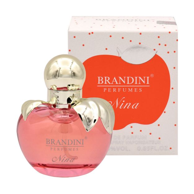 عطر جیبی زنانه برندینی مدل Nina حجم 25 میلی لیتر - Brandini Nina Parfum For Women 25 ml