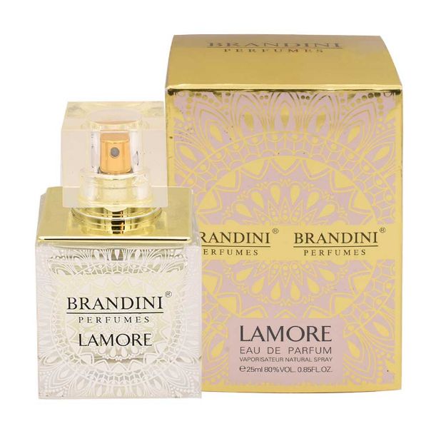 عطر جیبی زنانه برندینی مدل Lamore حجم 25 میلی لیتر - Brandini Eau De Parfum Lamore Spray 25 ml