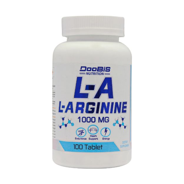 کپسول ال آرژنین 1000 میلی گرم دوبیس 100 عدد - Doobis L Arginine 1000 Mg 100 Tabs