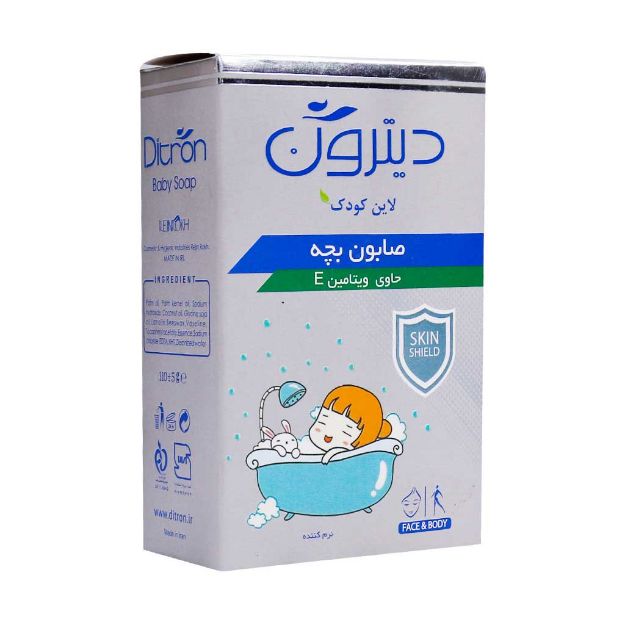 صابون کودک دیترون حاوی ویتامین E وزن 110 گرم - Ditron Baby Soap 110 gr