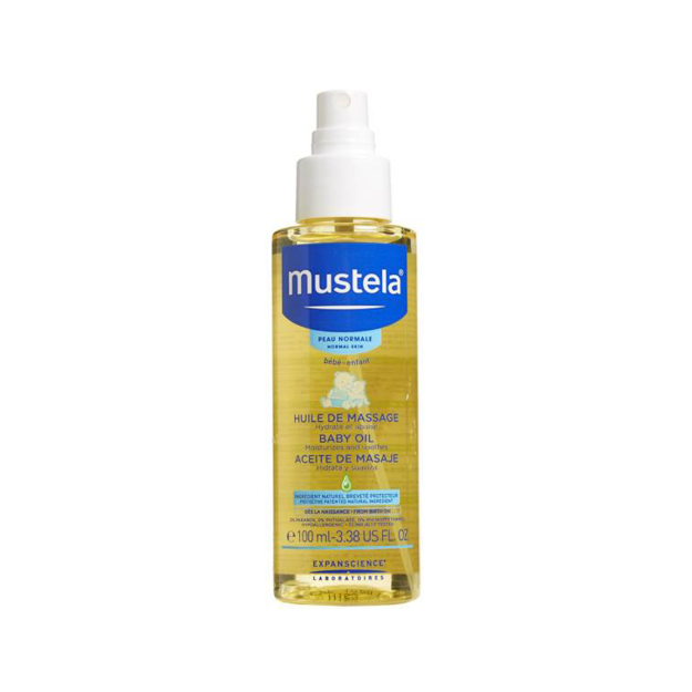 روغن ماساژ بچه موستلا 100 میلی لیتر - MUSTELA Baby Massage Oil 100 ml