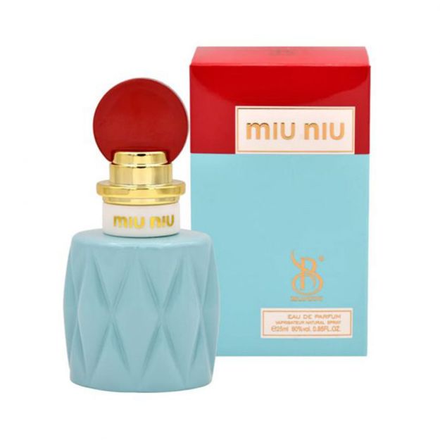 عطر جیبی زنانه برندینی مدل Miu Niu حجم 25 میلی لیتر - Brandini Eau De Parfum Miu Niu Spray 25 ml