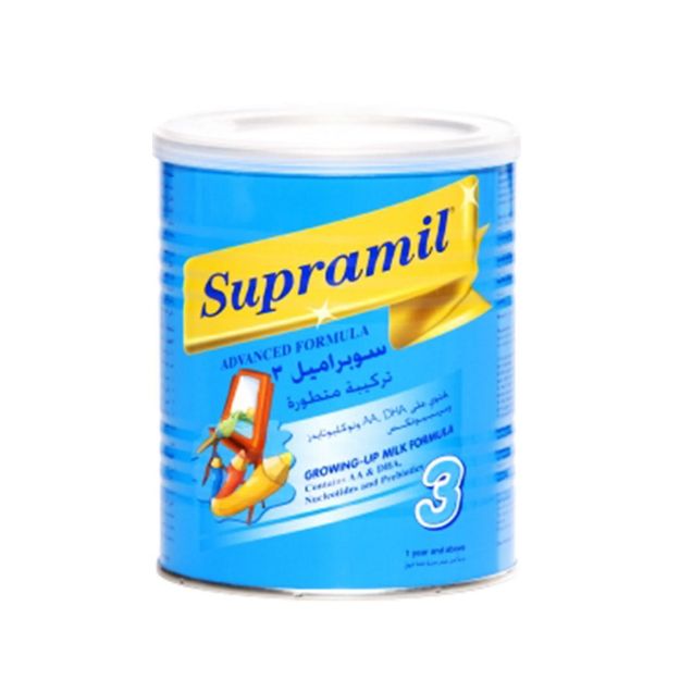 شیر خشک سوپرامیل ۳ فاسکا از ۱ سالگی به بعد ۴۰۰ گرم - Fasska Supramil 3 Milk Powder 400g