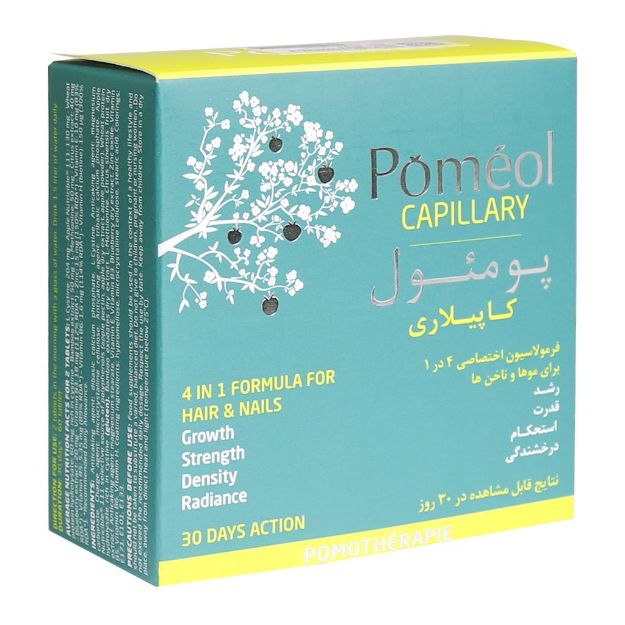 قرص پومئول کاپیلاری کلماساینس 60 عدد - Clemascience Pomeol Capillary 60 Tablet