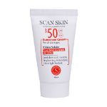 کرم ضد آفتاب ضد لک SPF50 اسکن اسکین 40 میلی لیتر - Scan Skin sunscreen SPF50 cream for All skin 40ml