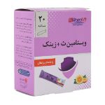 ساشه ویتامین C و زینک رزاویت 20 عدد - Rozavit Vit C And Zinc 20 Direct Sachets