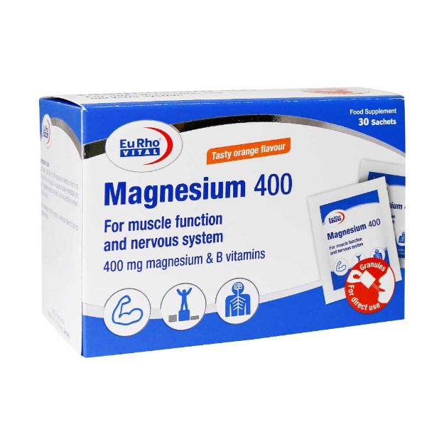 ساشه منیزیم 400 یوروویتال 30 عدد - Eurho Vital Magnesium 400 30 Sachets