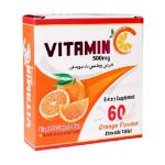 قرص جویدنی ویتامین C 500 میلی گرم دنیا دارو 60 عدد - Donya Darou Vitamin C 500 mg 60 Chewable Tablets