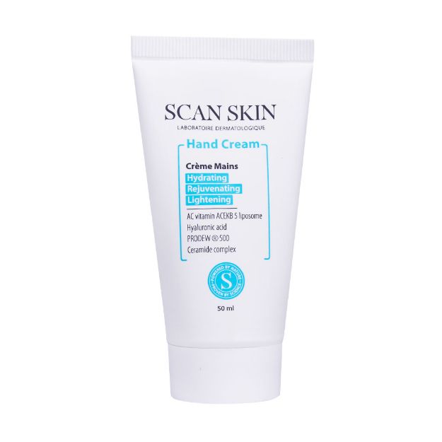 کرم دست روشن کننده و ضد چروک اسکن اسکین 50 میلی لیتر - Scan Skin Hand Cream 50 ml