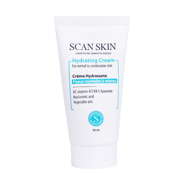 کرم آبرسان و مرطوب کننده پوست نرمال تا مختلط اسکن اسکین 50 میلی لیتر - Scan Skin Hydration Cream For Normal to Combination Skin 50 ml