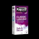 کاندوم کاپوت مدل Classic Lubricated - Kapoot Classic Lubricated Condoms 12 Pcs