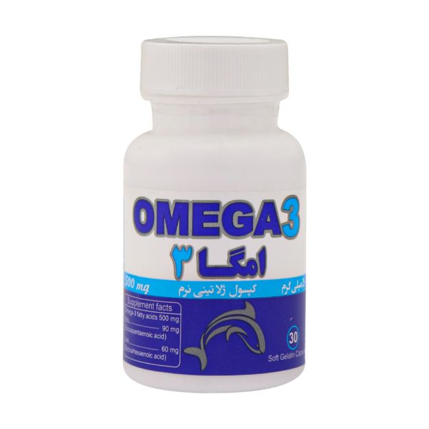 سافت ژل امگا 3 500 میلی گرم دانا 30 عدد - Daana Omega3 500 Mg 30 Softgels