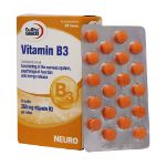 قرص ویتامین B3 250 میلی گرم یوروویتال 60 عدد - Eurhovital Vitamin B3 250 mg 60 Tablets