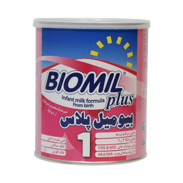 شیر خشک بیومیل پلاس ۱ فاسبل ۰ تا ۶ ماه ۴۰۰ گرم - Fassbel Biomil Plus 1 For Infants From 0 to 6 Months 400 g