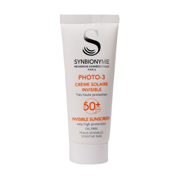 ضد آفتاب بی رنگ فتو 3 سین بیونیم SPF50 مناسب پوست حساس 40 میلی لیتر - Synbionyme Photo 3 Invisible Sunscreen Cream