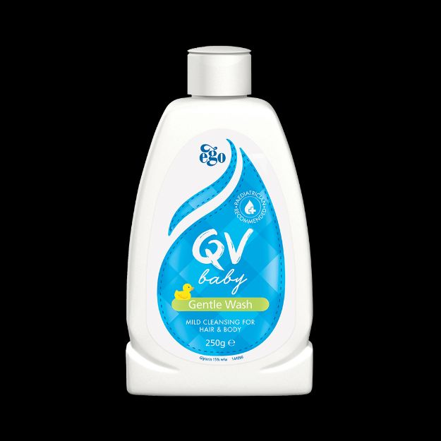 لوسیون پاک کننده کودک جنتل واش کیووی ایگو ۲۵۰ گرم - Ego Qv Baby Gentle Wash Lotion 250 g