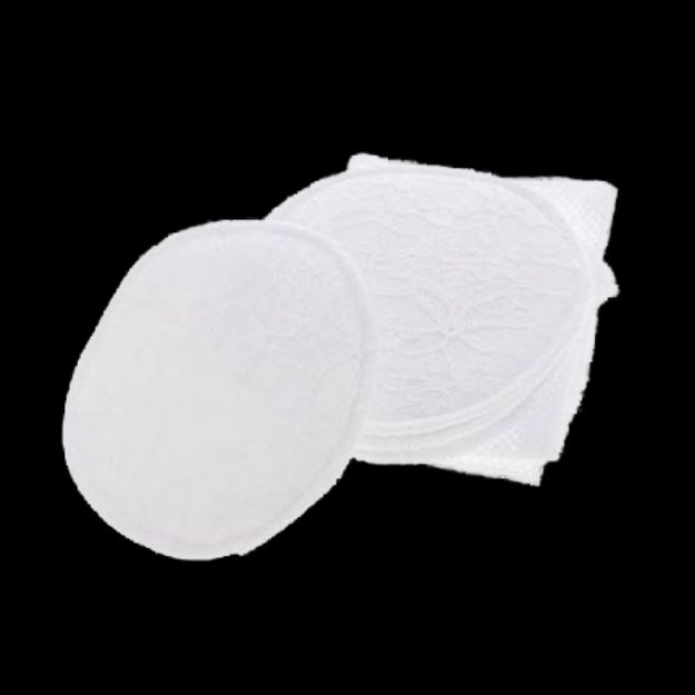 پد سینه قابل شستشو وی بیبی ۴ عددی کد ۱۱۵ - Wee Baby Washable Breast Pads Code 115