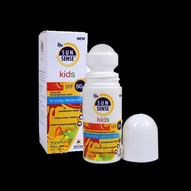 لوسیون رولی سان سنس کیدز ⁺SPF50 ایگو ۵۰ میلی لیتر - Ego Sunsense Kids SPF50⁺ Lotion Roll On 50 ml