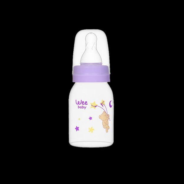 شیشه شیر کلاسیک وی بیبی ۱۲۵ میلی لیتر کد ۸۵۱ - Wee Baby Classic Pp Feeding Bottle Code 851 125 ml