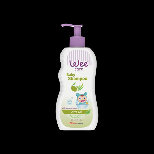 شامپو بچه وی کر حاوی روغن زیتون ۲۰۰ میلی لیتر - Wee Care Baby Shampoo With Olive Oil 200 ml