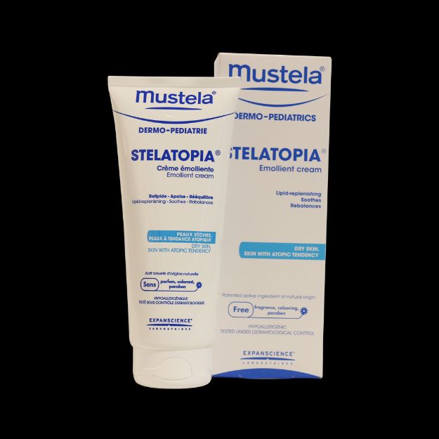 کرم مرطوب کننده استلاتوپیا موستلا مناسب پوست خشک ۲۰۰ میلی لیتر - Mustela Stelatopia Emollient Cream 200 ml