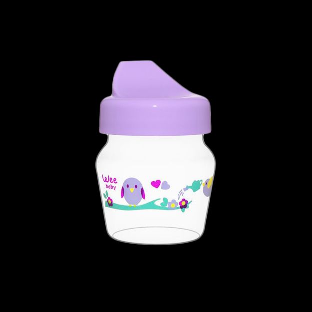 ست دو کاره قندداغ خوری و داروخوری پیرکس وی بیبی ۳۰ سی سی - Wee Baby Set Of Mini Glass Exercising Bottle 30 cc