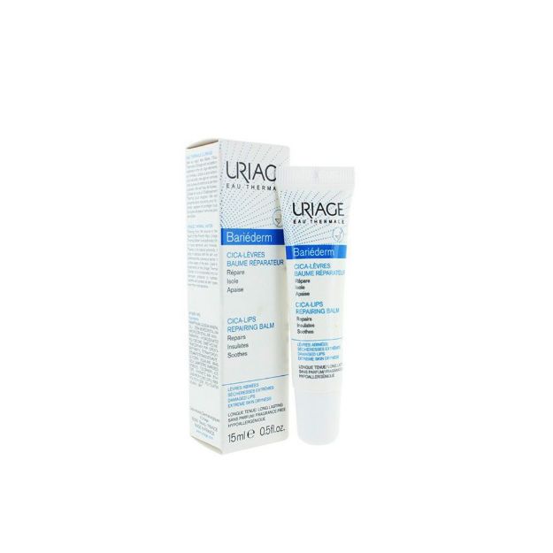 بوم لب بریدرم سیکا اوریاژ 15 میلی لیتر - Uriage Bariederm Cica boom Lips 15 ml