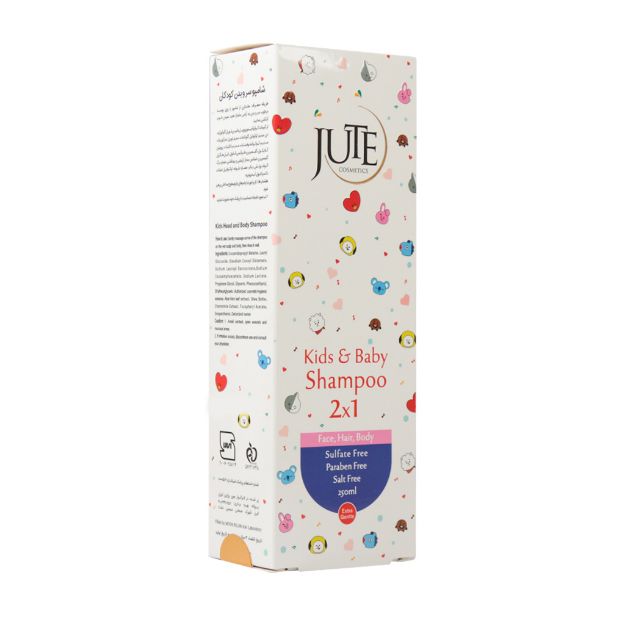 شامپو سر و بدن کودکان ژوت 250 میلی لیتر - Jute Kids And Baby Shampoo 250 ml