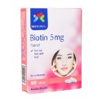 قرص بیوتین 5 میلی گرم مولتی نرمال 60 عدد - Multi normal biotin 5 mg 60 tab