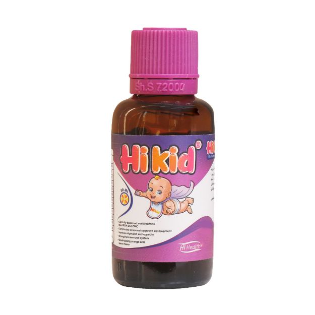 قطره مولتی ویتامین های کید های هلث 30 میلی لیتر - Hi Health Hi Kid Multivitamin Drops 30ml