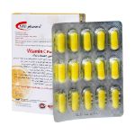 کپسول ویتامین C همراه با زینک اس تی پی فارما 30 عدد - STP Pharma Vitamin C Plus 10 mg Zinc 30 Capsules