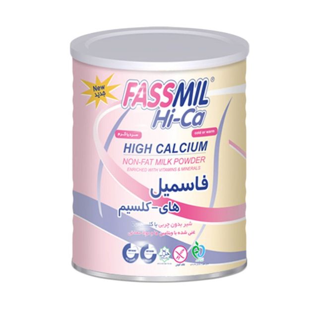 شیر خشک فاسمیل های کلسیم فاسبل ۴۰۰ گرم - Fassbel High Calcium Fassmil Milk Powder 400 g