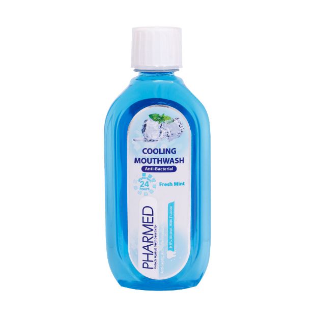 دهانشویه خنک کننده فارمد مناسب دندان های حساس 400 میلی لیتر - Pharmed cooling Mouth Wash 400 ml