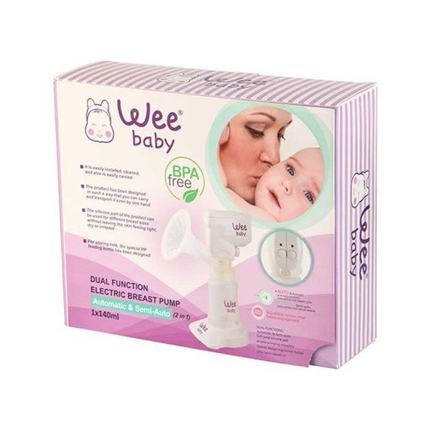 شیردوش برقی وی بیبی اتوماتیک و نیمه اتوماتیک - Wee Baby Dual function Electric Breast Pump