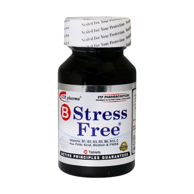 قرص بی استرس فری اس تی پی فارما 30 عدد - STP Pharma B Stress Free 30 Tablets