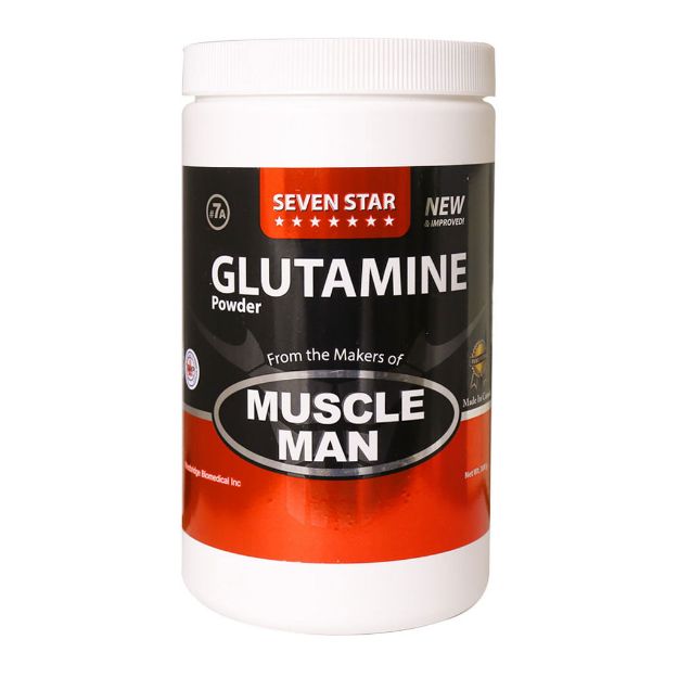 پودر گلوتامین ماسل من سون استار 300 گرم - Seven Star Glutamine Powder Muscle Man 300 gr