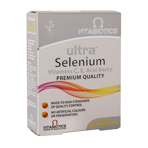 قرص اولترا سلنیوم ویتابیوتیکس 30 عدد - Vitabiotics Ultra Selenium 30 Tabs