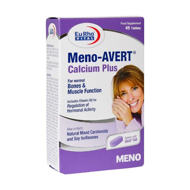 قرص منو اورت کلسیم پلاس یوروویتال 45 عدد - Eurhovital Meno Avert Calcium Plus 45 Tablets