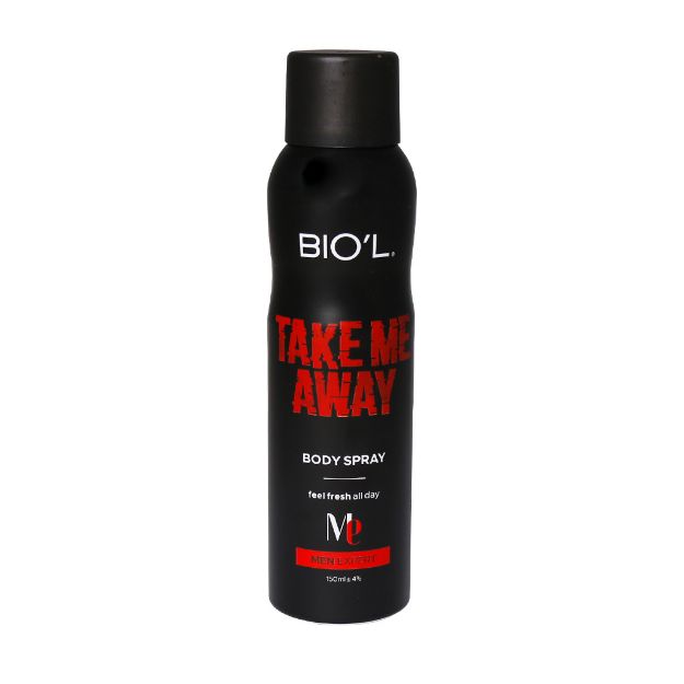 اسپری بدن مردانه بیول مدل Take Me Away حجم 150 میلی لیتر - Biol Take Me Away Body Spray For Men 150 ml