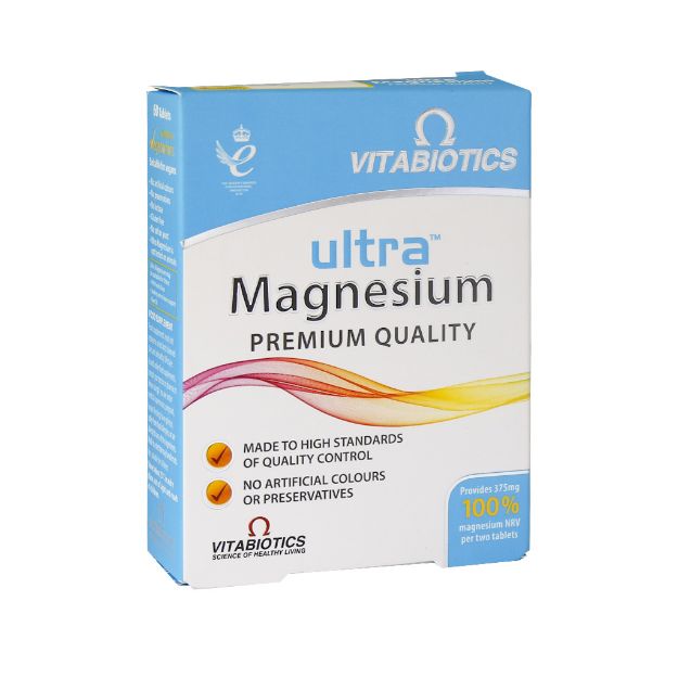 قرص اولترا منیزیم ویتابیوتیکس 60 عدد - Vitabiotics Ultra Magnesium 60 Tabs