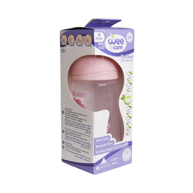 شیشه شیر وی کر سایز 2 مدل B318 حجم 240 میلی لیتر - Wee Care Model B318 Milk Bottle 240 ml