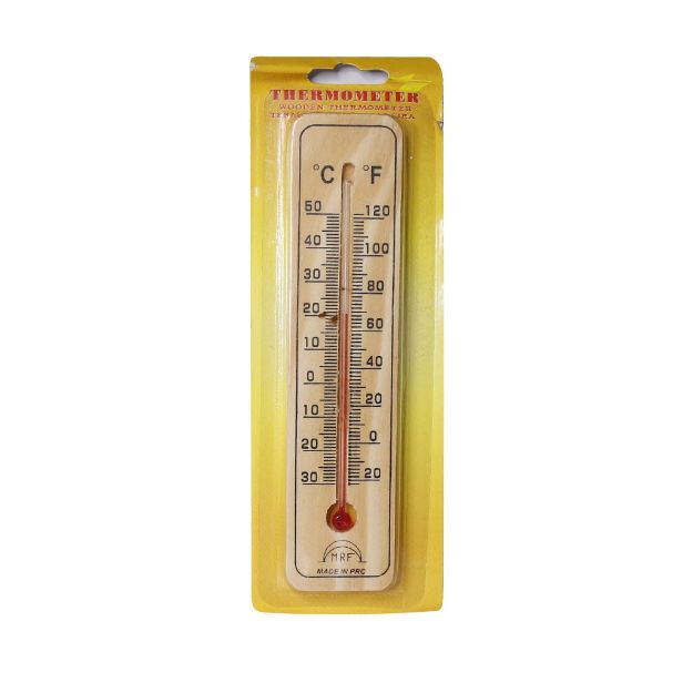 دماسنج چوبی دیواری سایز کوچک سانتیگراد فارنهایت - Small size wooden wall thermometer Fahrenheit