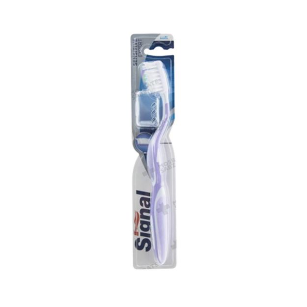 مسواک مخصوص دندان های حساس سیگنال مدل Sensitive Expert - Signal Sensitive Expert Soft Toothbrush