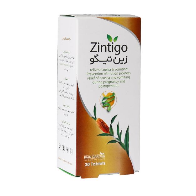 قرص گیاهی زین تیگو ایران داروک 30 عدد - Iran Darouk Zintigo 30 Tabs