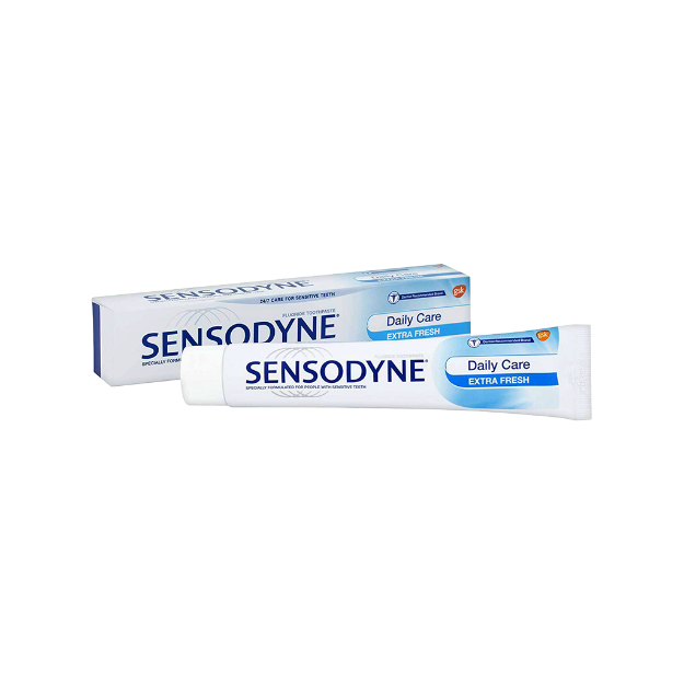 خمیردندان روزانه اکسترافرش سنسوداین ۵۰ میلی لیتر - Sensodyne Extra Fresh Daily Care Toothpaste 50 ml