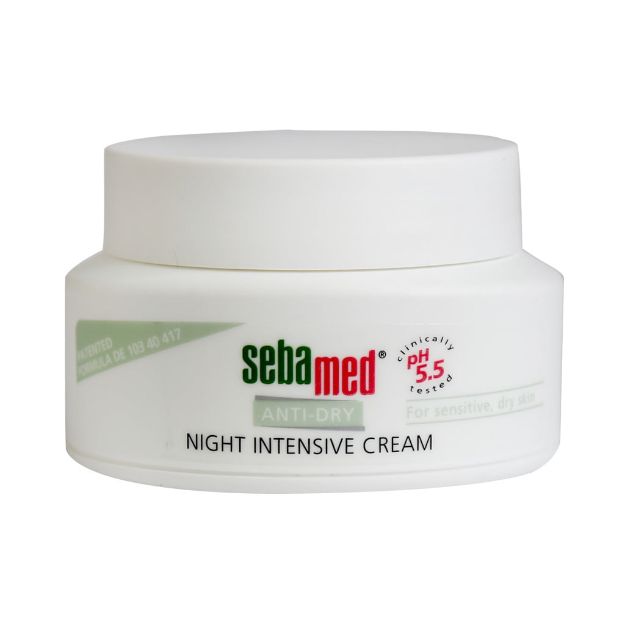 کرم شب سبامد مخصوص پوست های خیلی خشک 50 میلی لیتر - Seba Med Anti Dry Night Intensive Cream 50 ml