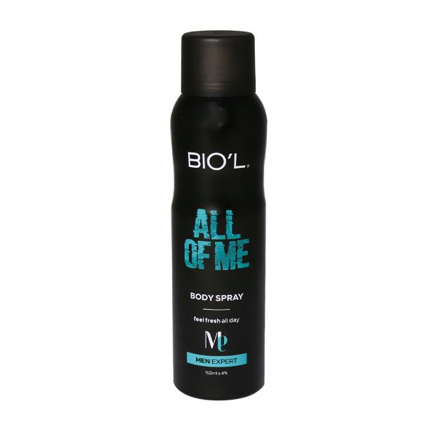 اسپری بدن مردانه بیول مدل All Of Me حجم 150 میلی لیتر - Biol All Of Me Body Spray For Men 150 ml