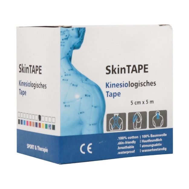 چسب ورزشی کینزیولوژی اسکین تیپ - Skin Tape Kinesiologisches Tape