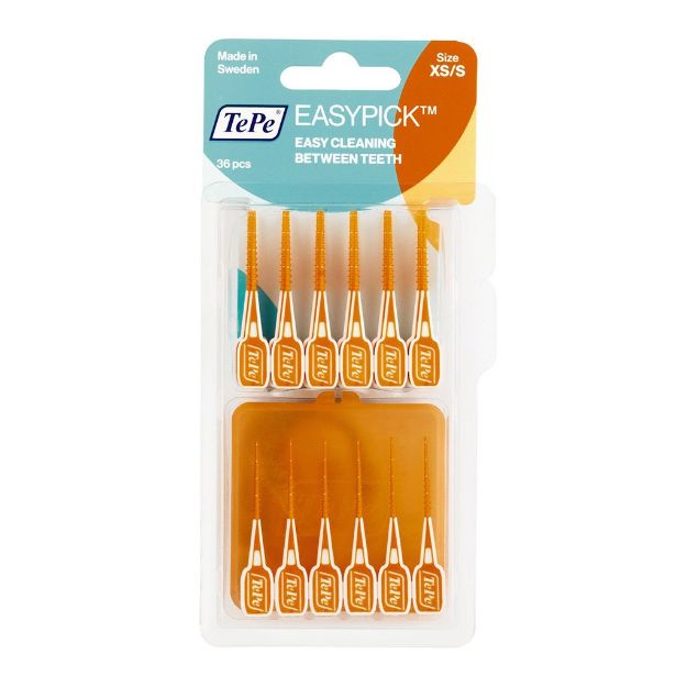 برس بین دندانی سایز کوچک ایزی پیک تپه ۳۶ عددی - Tepe Size XS/S EasyPick Interdental Brushes 36 Brushes